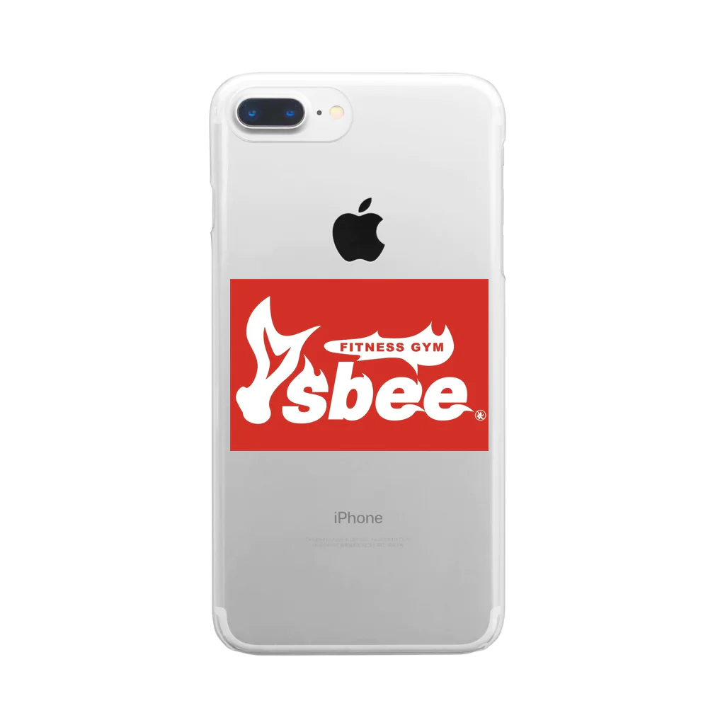 Ysbee FITNESS GYMのYsbee  FITNESS GYM Clear Smartphone Case