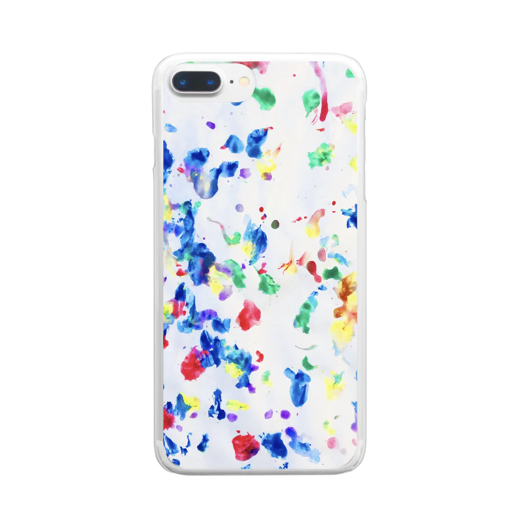 2yoの2歳の氷絵 Clear Smartphone Case