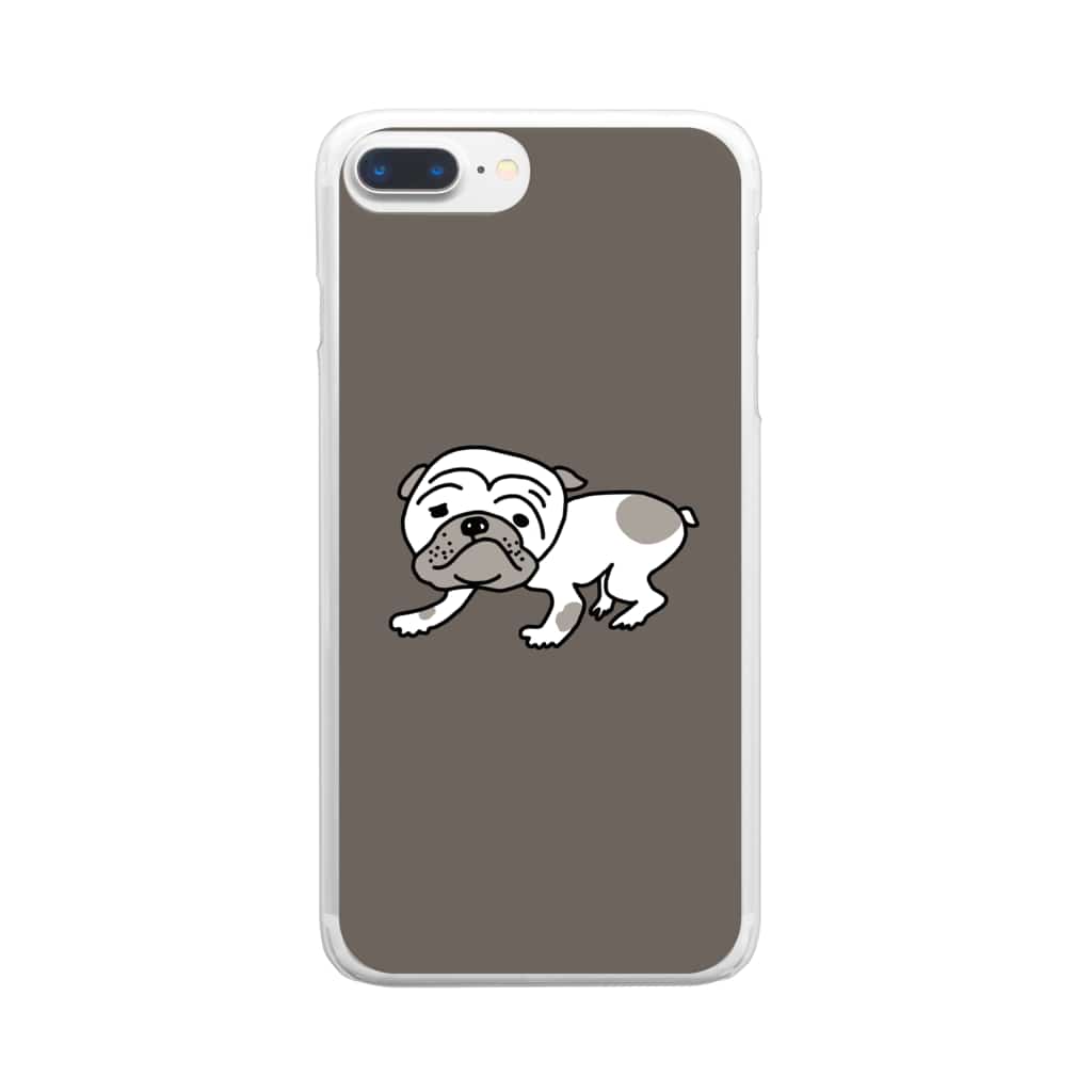 かみらいすのわんきち。 Clear Smartphone Case