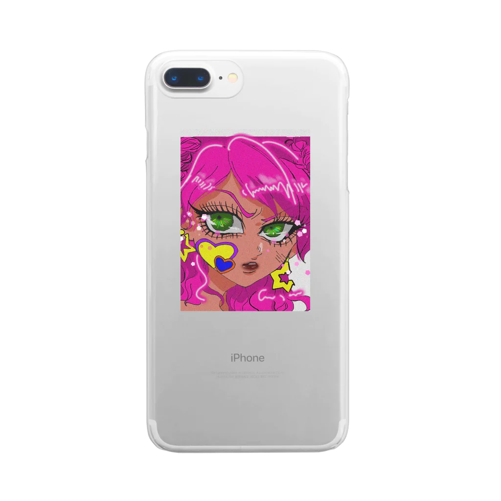 gypsyのコハク Clear Smartphone Case