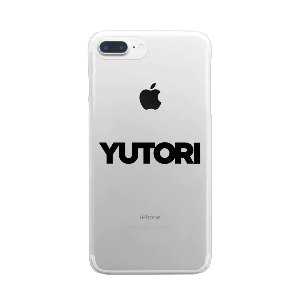 おもしろいTシャツ屋さんのYUTORI ゆとり ゆとり世代 Clear Smartphone Case