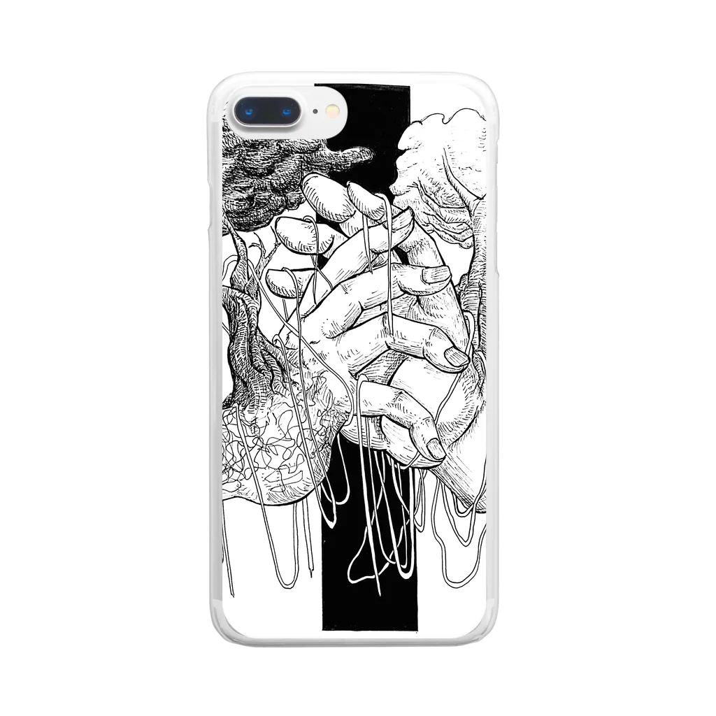 Takuma_Noguchiの才能 Clear Smartphone Case