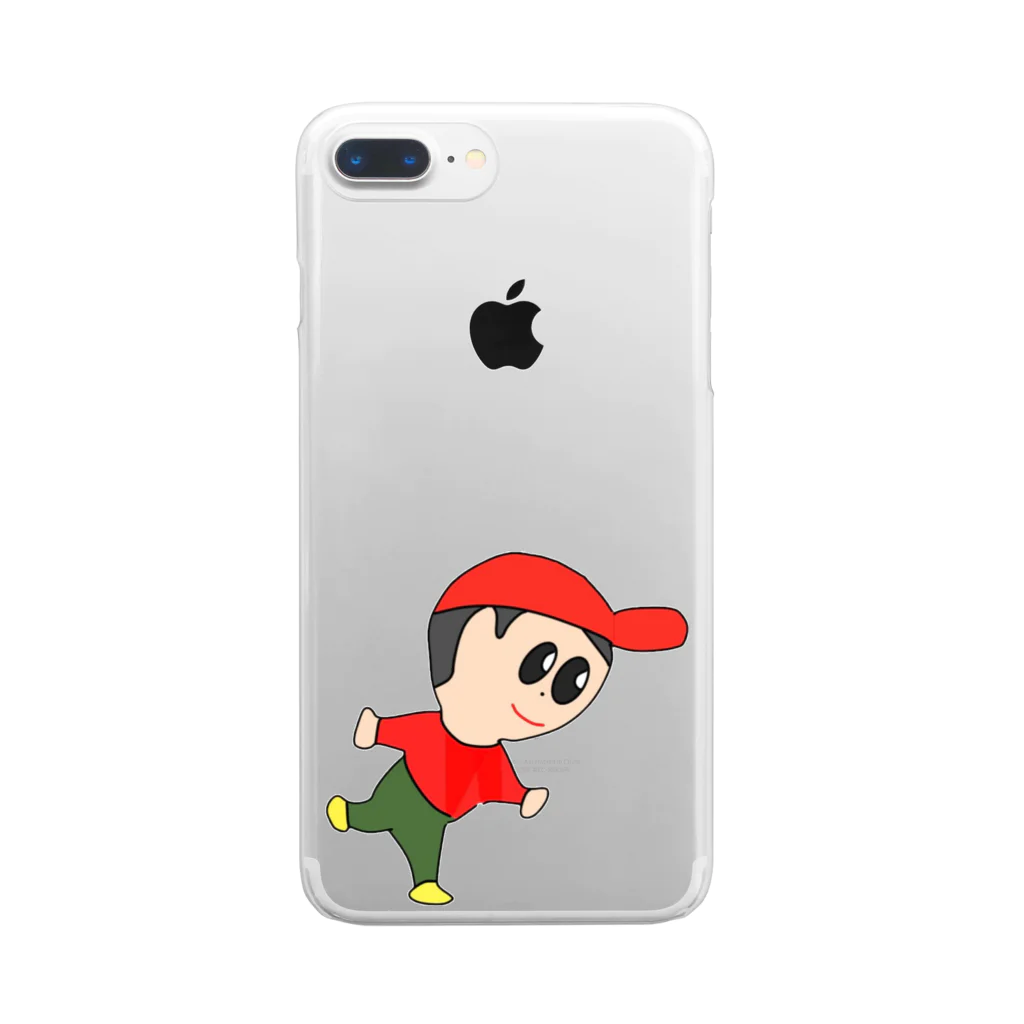 はじめましてのおっとっとくん Clear Smartphone Case