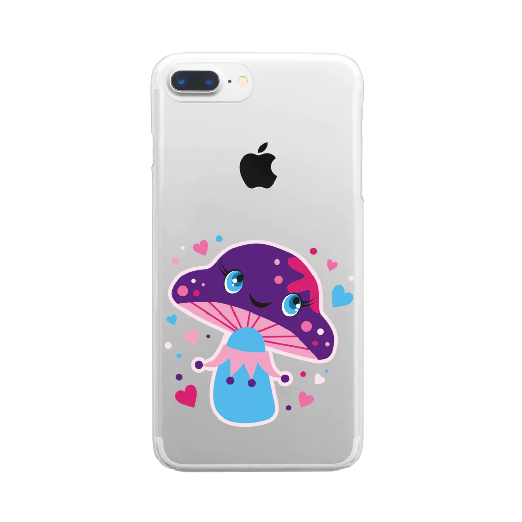 EMMATICのKINOKO-CHAN Clear Smartphone Case