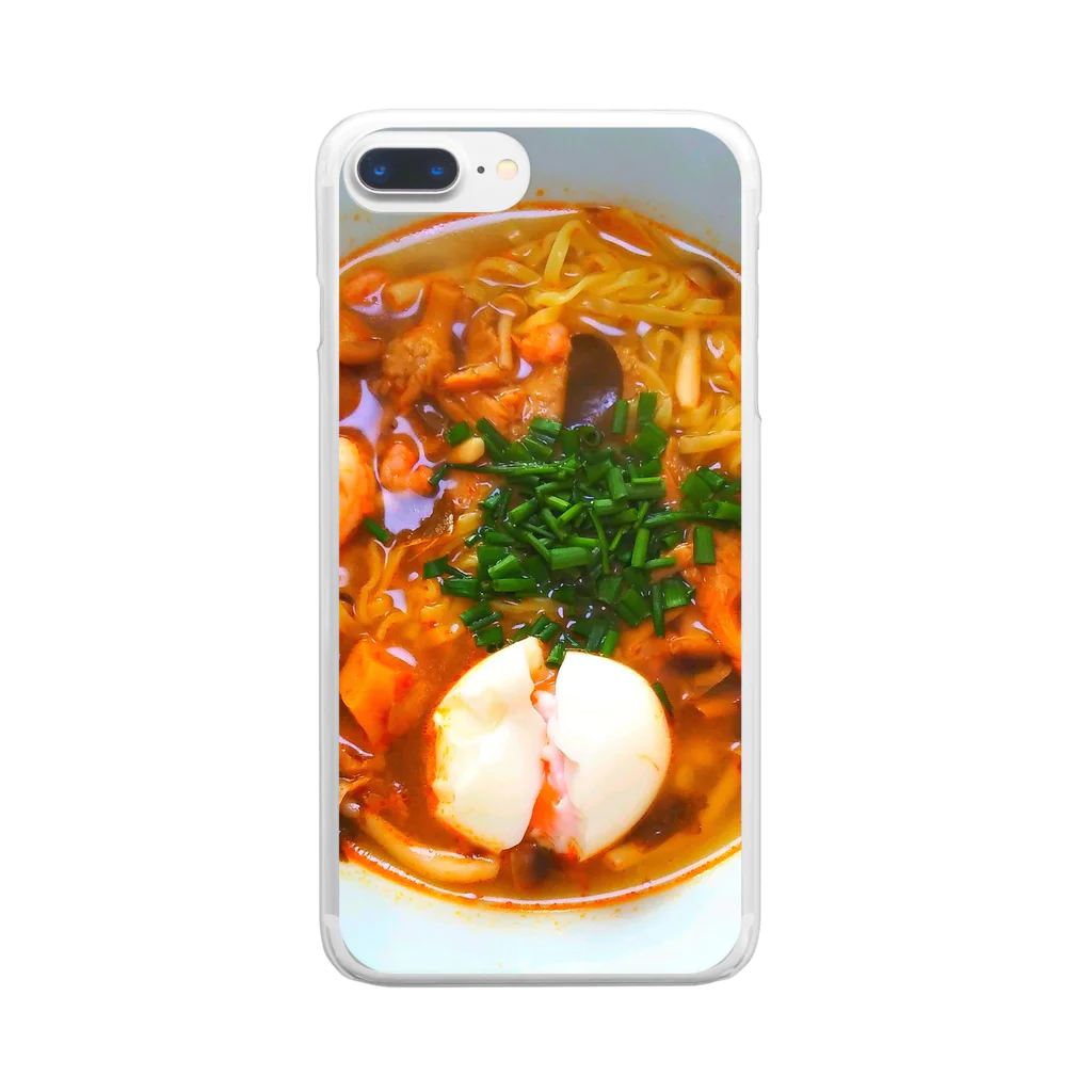 GoodNightのトムヤムクンらーめん!! Clear Smartphone Case