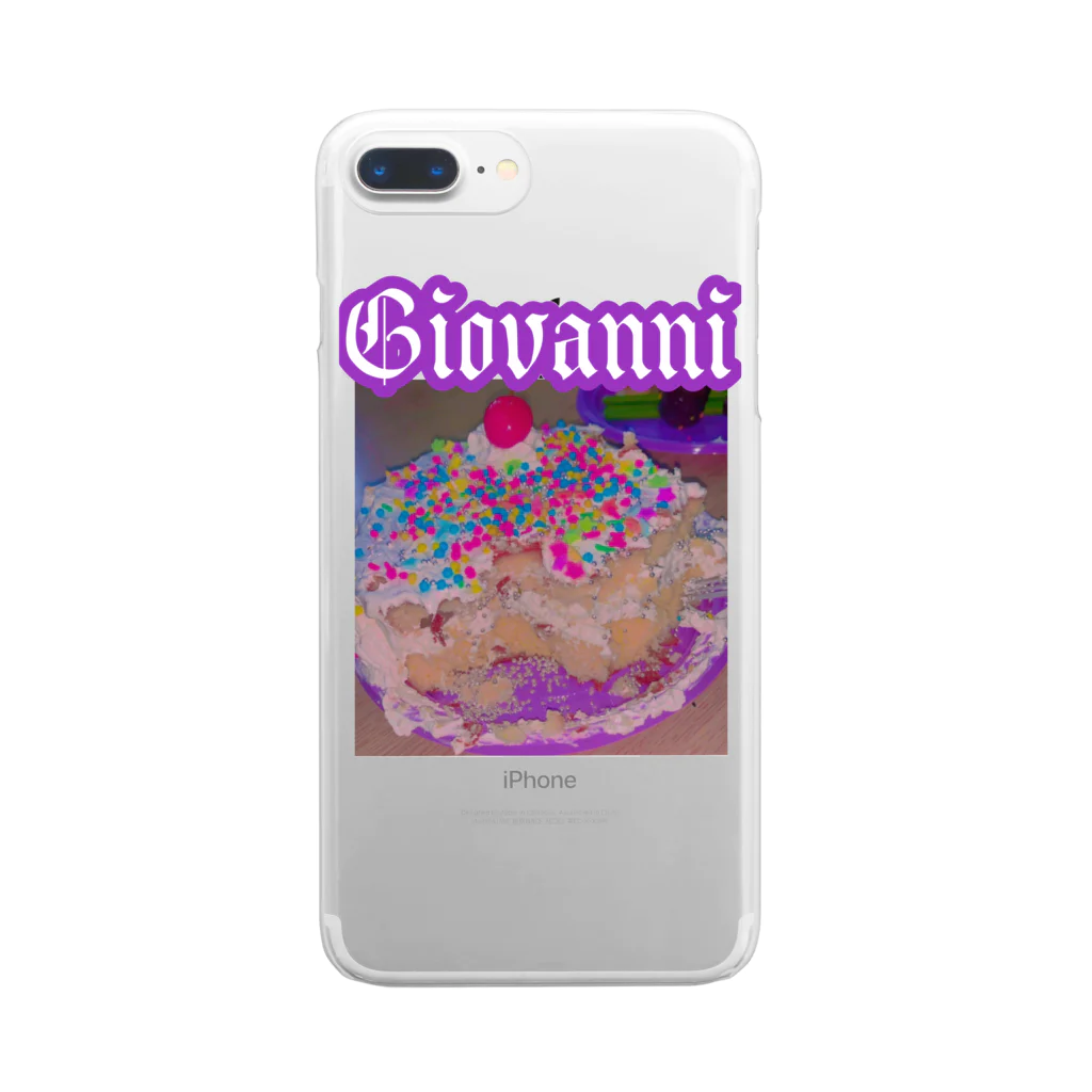 あいてやのGiovanni 2nd Clear Smartphone Case