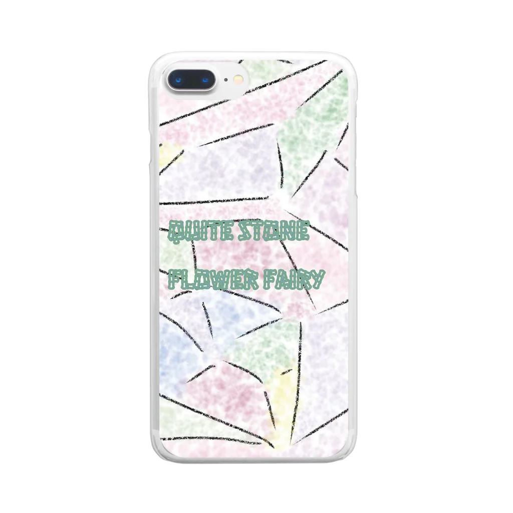 LeafCreateのQuiteStone FlowerFairy  Clear Smartphone Case