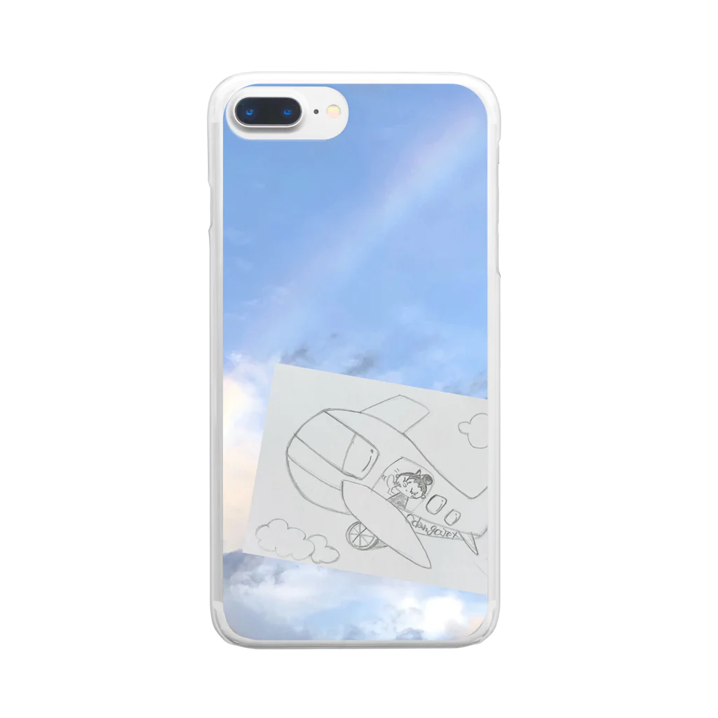 OdangosuzuのOdango suちゃん Clear Smartphone Case