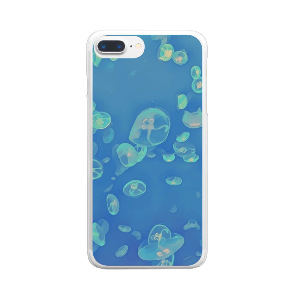 たけのkoの海月 Clear Smartphone Case