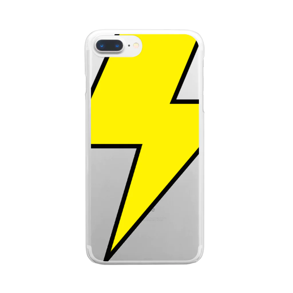 taroegames🌟🐥のthunder Clear Smartphone Case