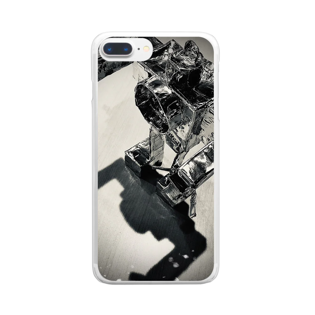 すぷらのTime Machine Robo Clear Smartphone Case