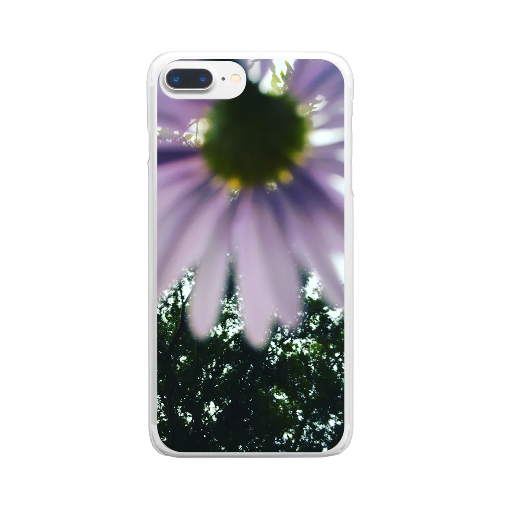 ノスタルジーテリアのflower pl Clear Smartphone Case