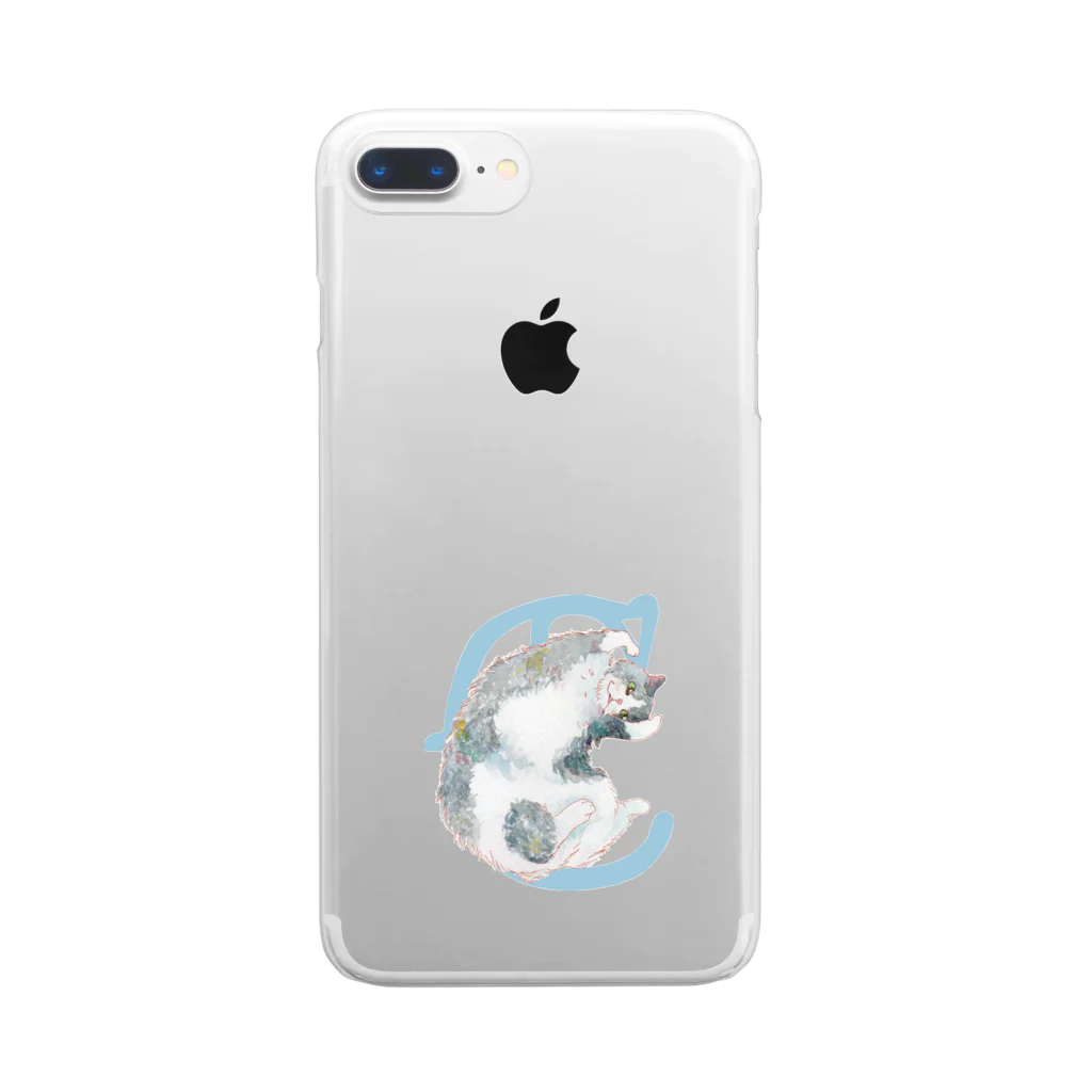 catanorynecoの-C- cymlic Clear Smartphone Case