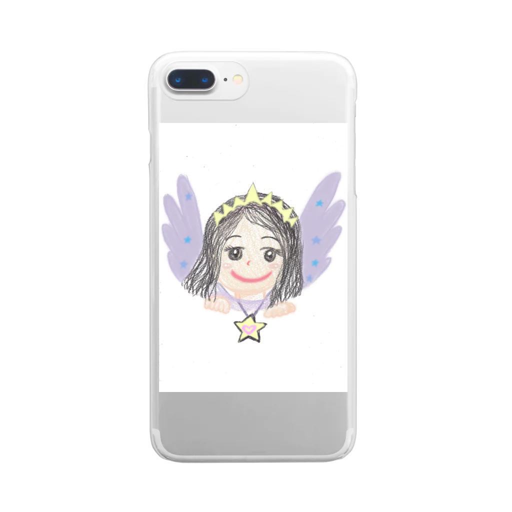 trendshopのフェアリー Clear Smartphone Case