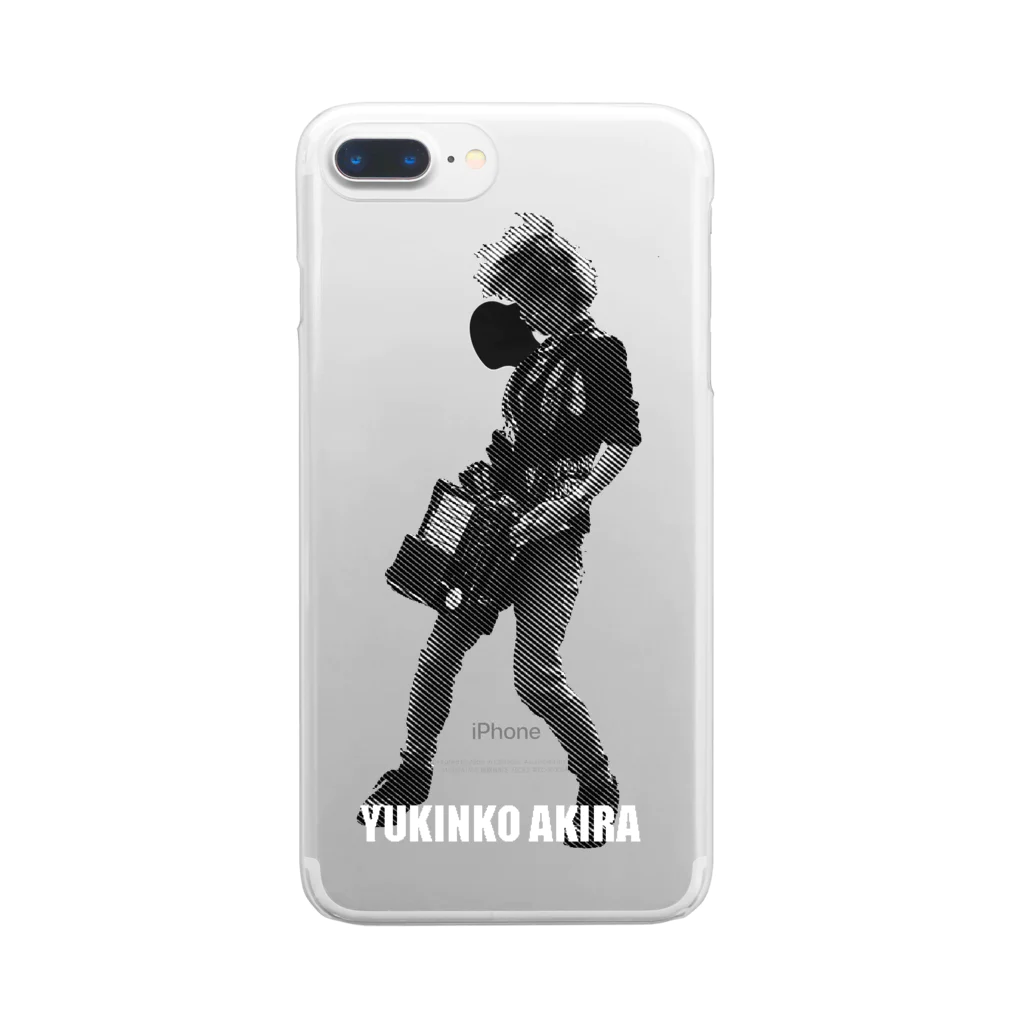 Yukinko Akira factoryのYUKINKO AKIRA  Clear Smartphone Case