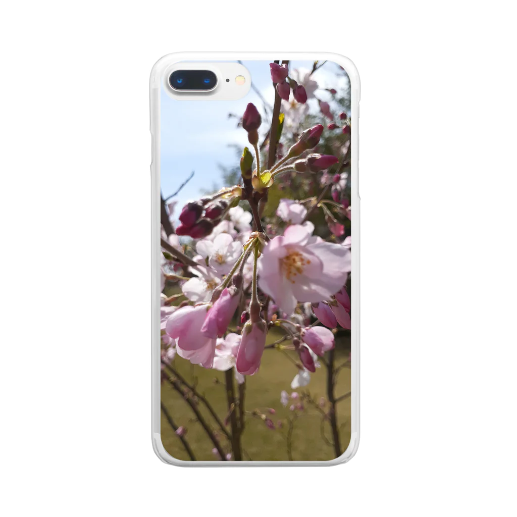 うたの桜 Clear Smartphone Case