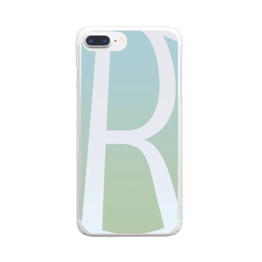 REST IN RECORDSのレストインレコーズ | レーベルロゴ | オフィシャルカラー Clear Smartphone Case