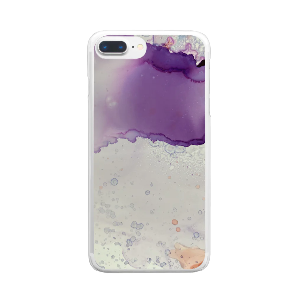 Holi Planetのsuiseito.majiwarutoki Clear Smartphone Case