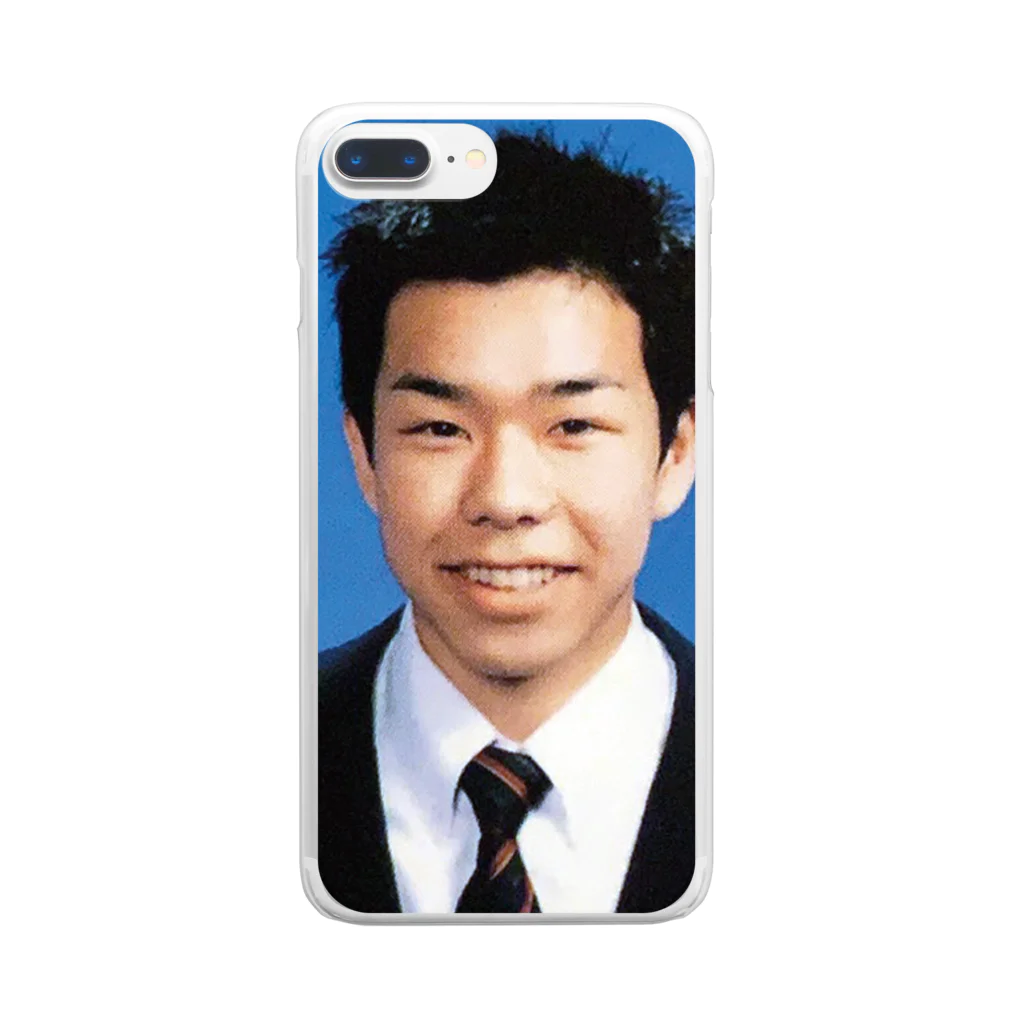 DJ ZET食堂のDJ ZET #オリジナル納豆 卒アル豆 Clear Smartphone Case