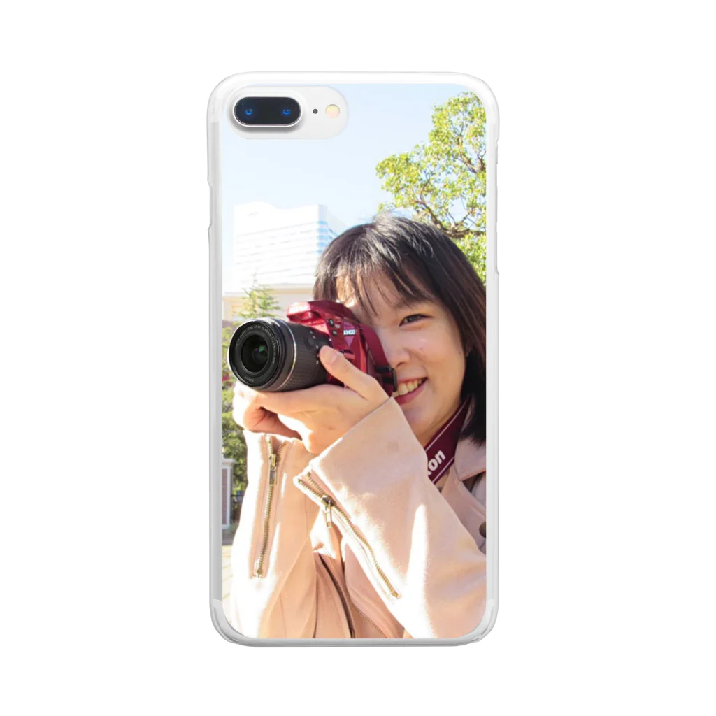 ちゃらのちゃらグッズ Clear Smartphone Case