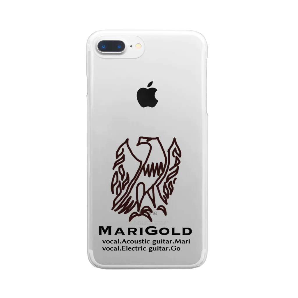 MARIGOLDのファイヤーバードマリゴ Clear Smartphone Case