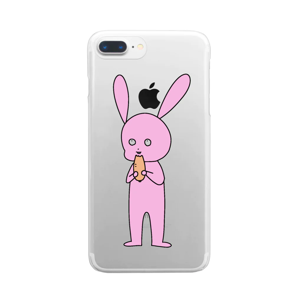 しゅりんぷのうさぎ Clear Smartphone Case