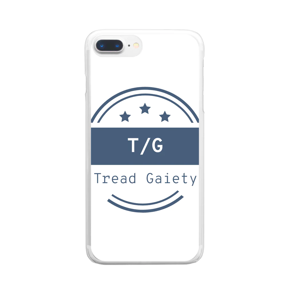 Tread GaietyのTread Gaiety クリアスマホケース