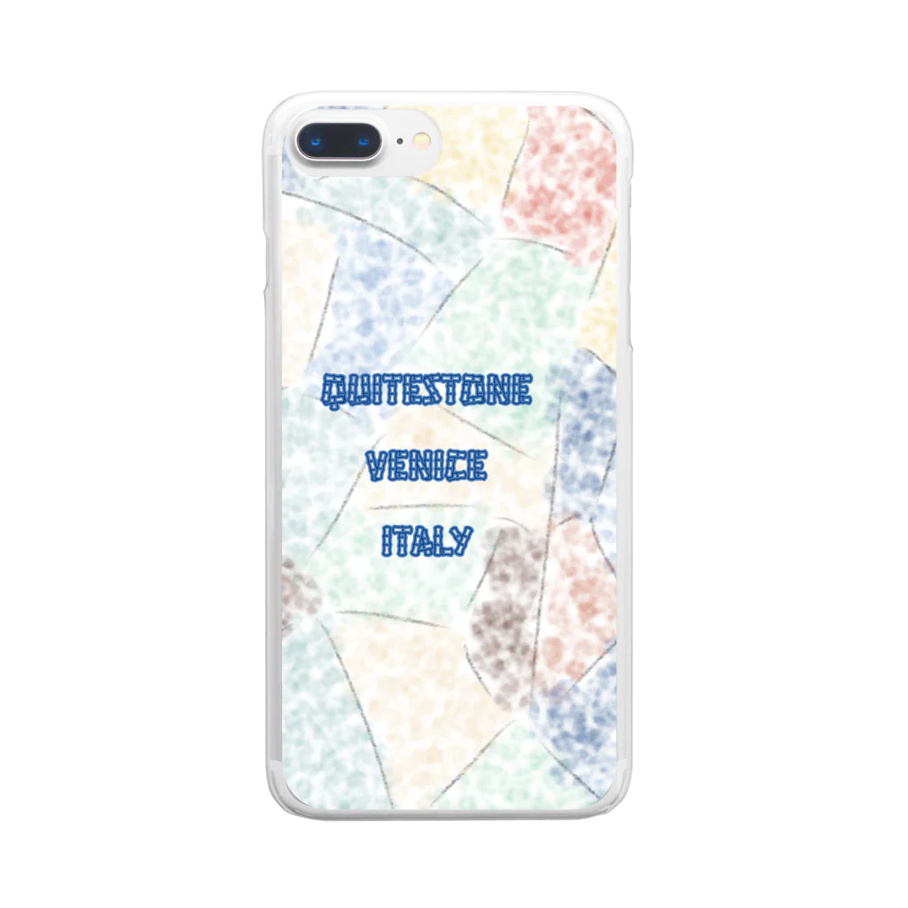 LeafCreateのQuiteStoneVeniceItaly Clear Smartphone Case