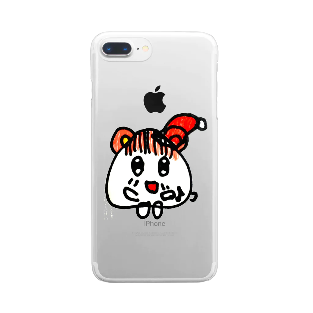 ウタハムちゃんです♪のウタハムちゃんサンタさん Clear Smartphone Case