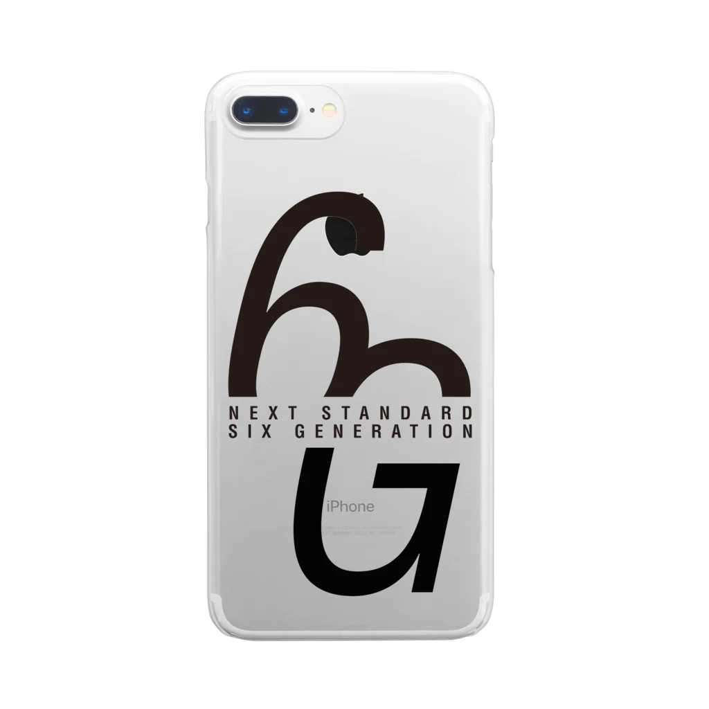 Designerの6G クリアスマホケース