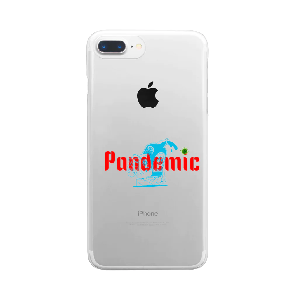 PandemicのPandemic Clear Smartphone Case