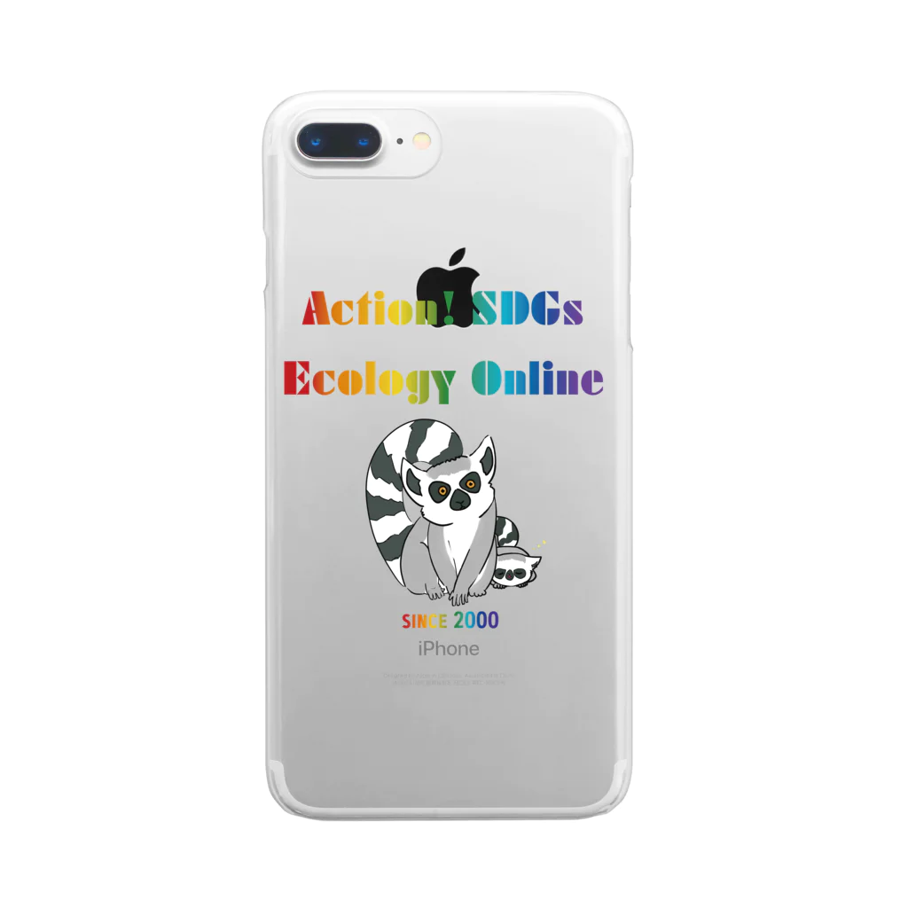 EcologyOnline（エコロジーオンライン）のAction! SDGs EOL Clear Smartphone Case