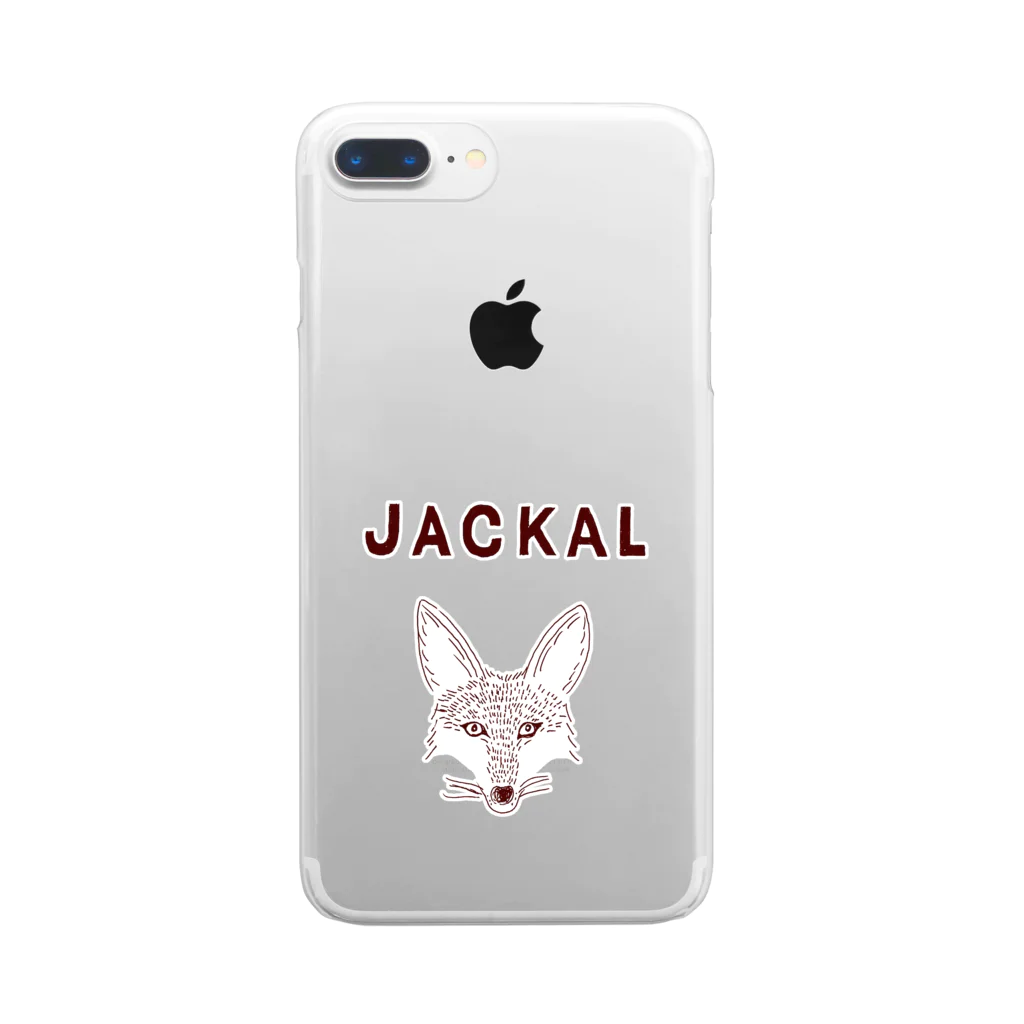 NIKORASU GOのジャッカル Clear Smartphone Case