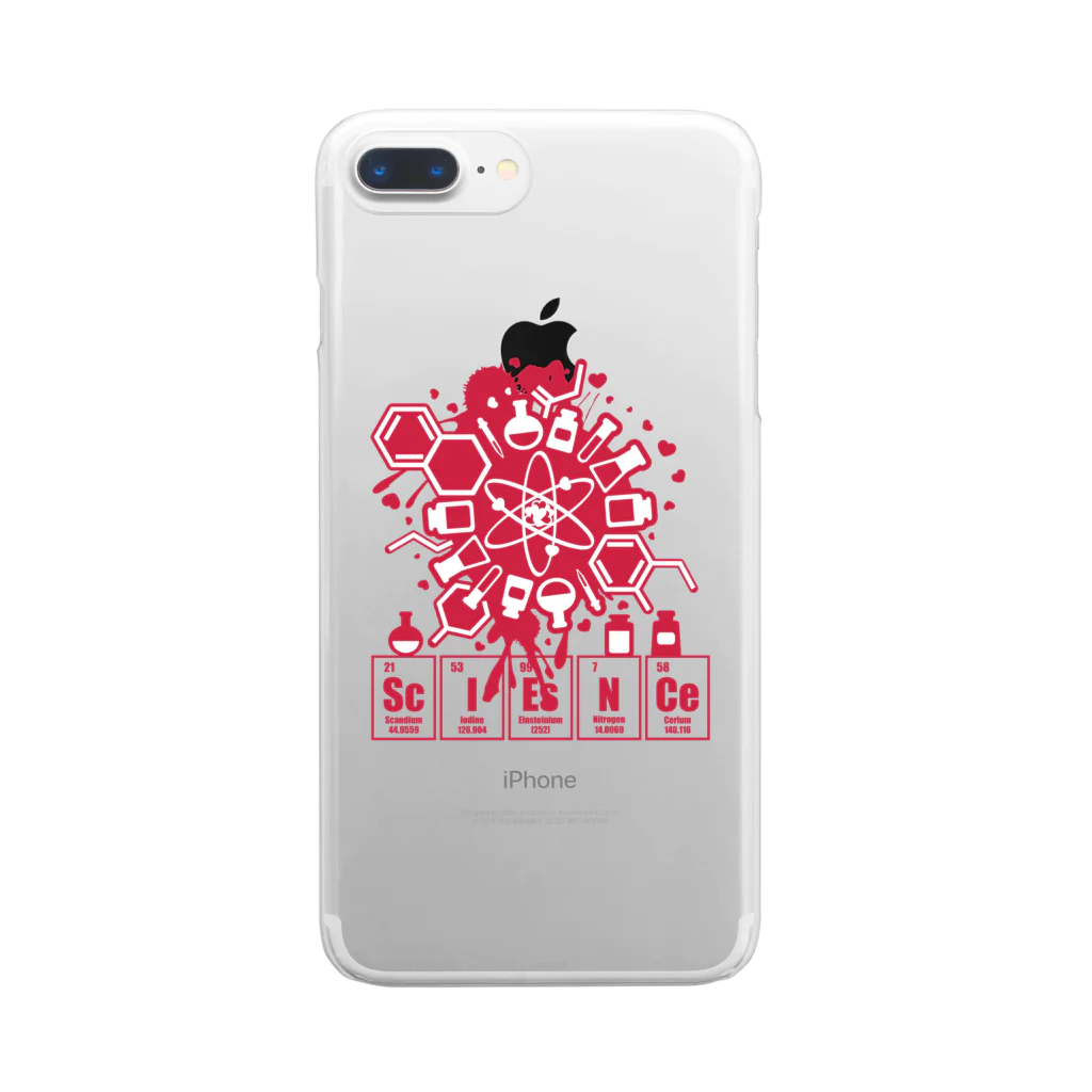 AURA_HYSTERICAのScIENCe Clear Smartphone Case