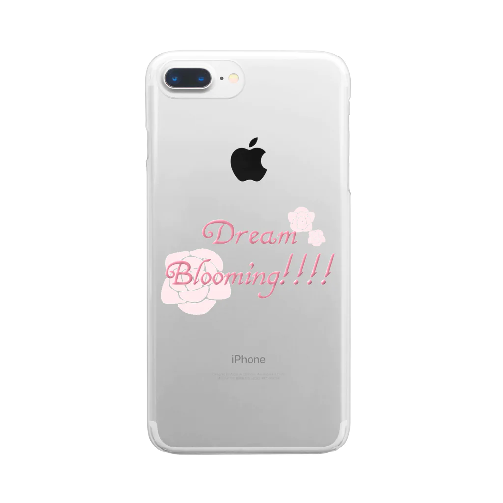 Mato15_StoreのDream Blooming クリアスマホケース