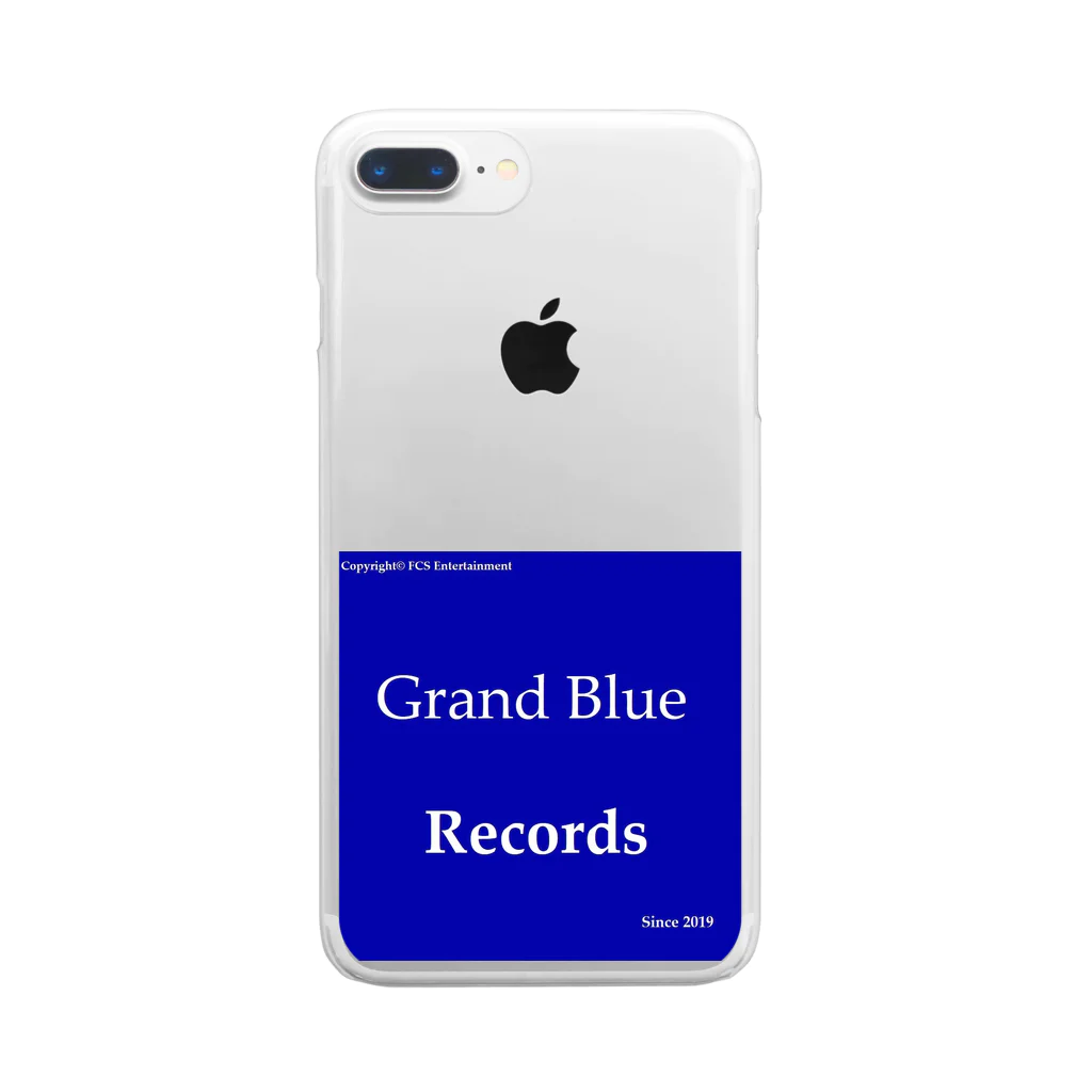 FCS EntertainmentのGrand Blue Records Clear Smartphone Case