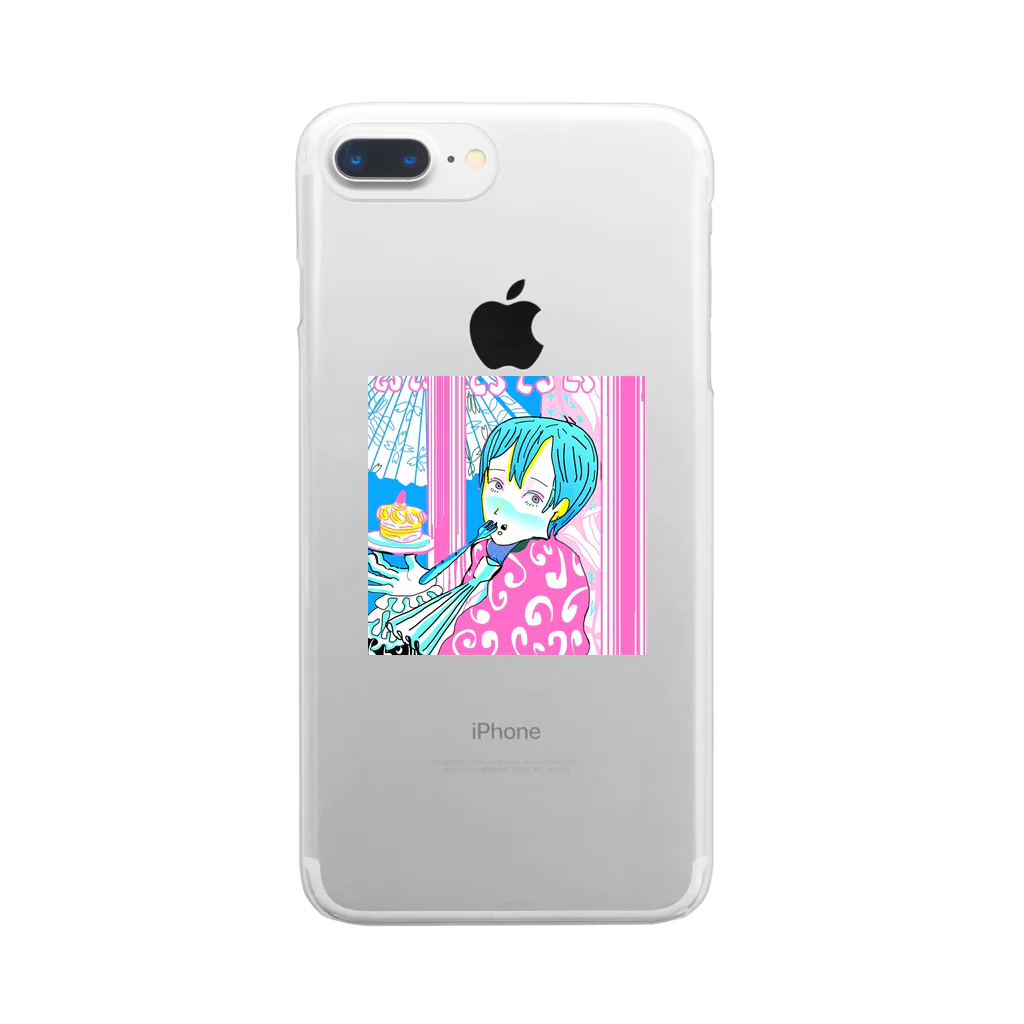 jpgのTHEORY OF LOVE Clear Smartphone Case