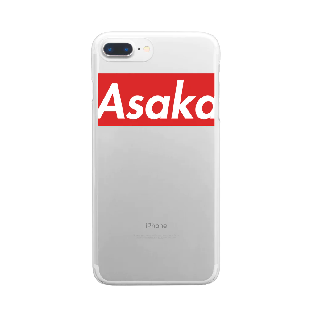 City FashionのAsaka Goods Clear Smartphone Case