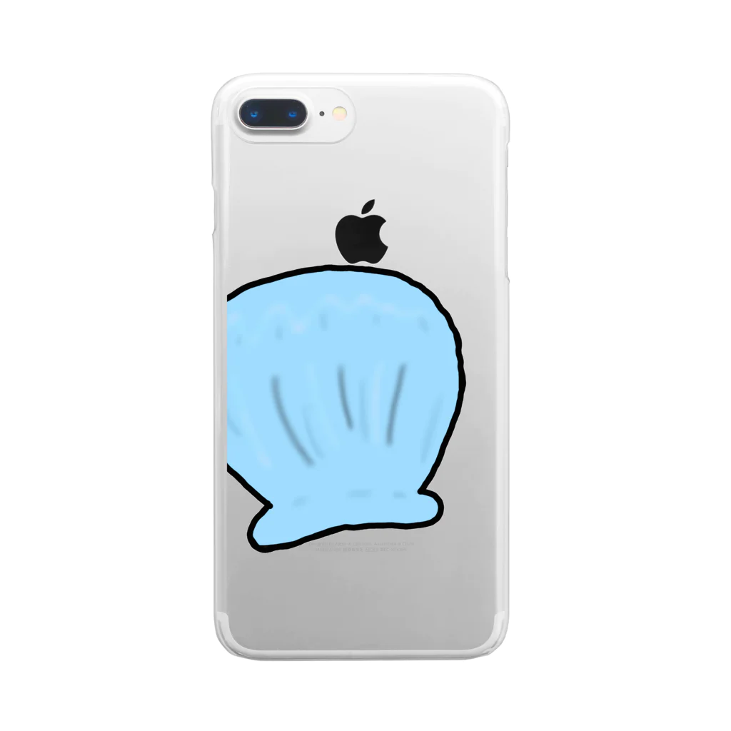 rikapooのシェルバッグ Clear Smartphone Case