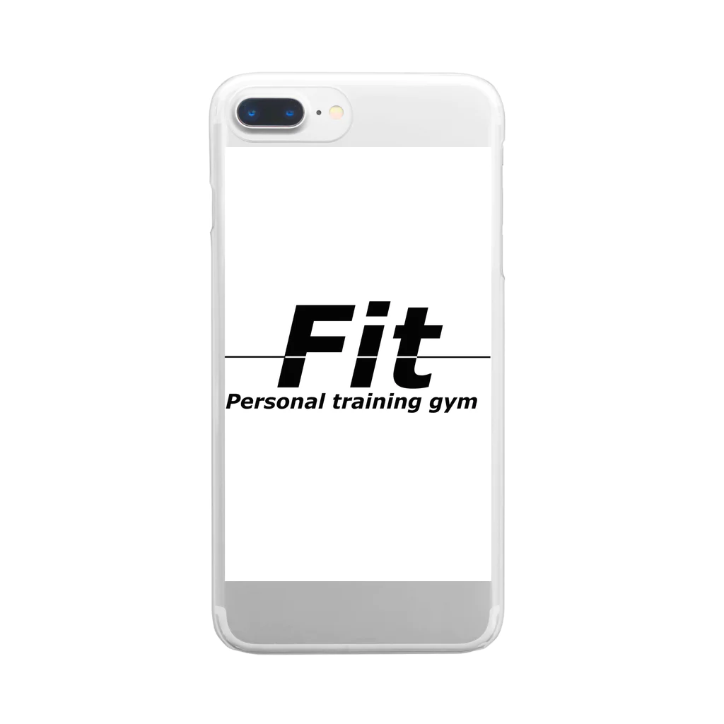 Fit_kawasakiのFitパーソナルジム公式グッズ クリアスマホケース