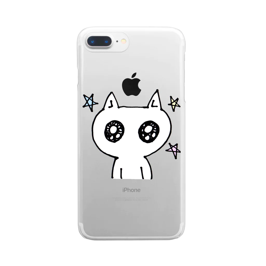 neko*neko*のねこうるり Clear Smartphone Case