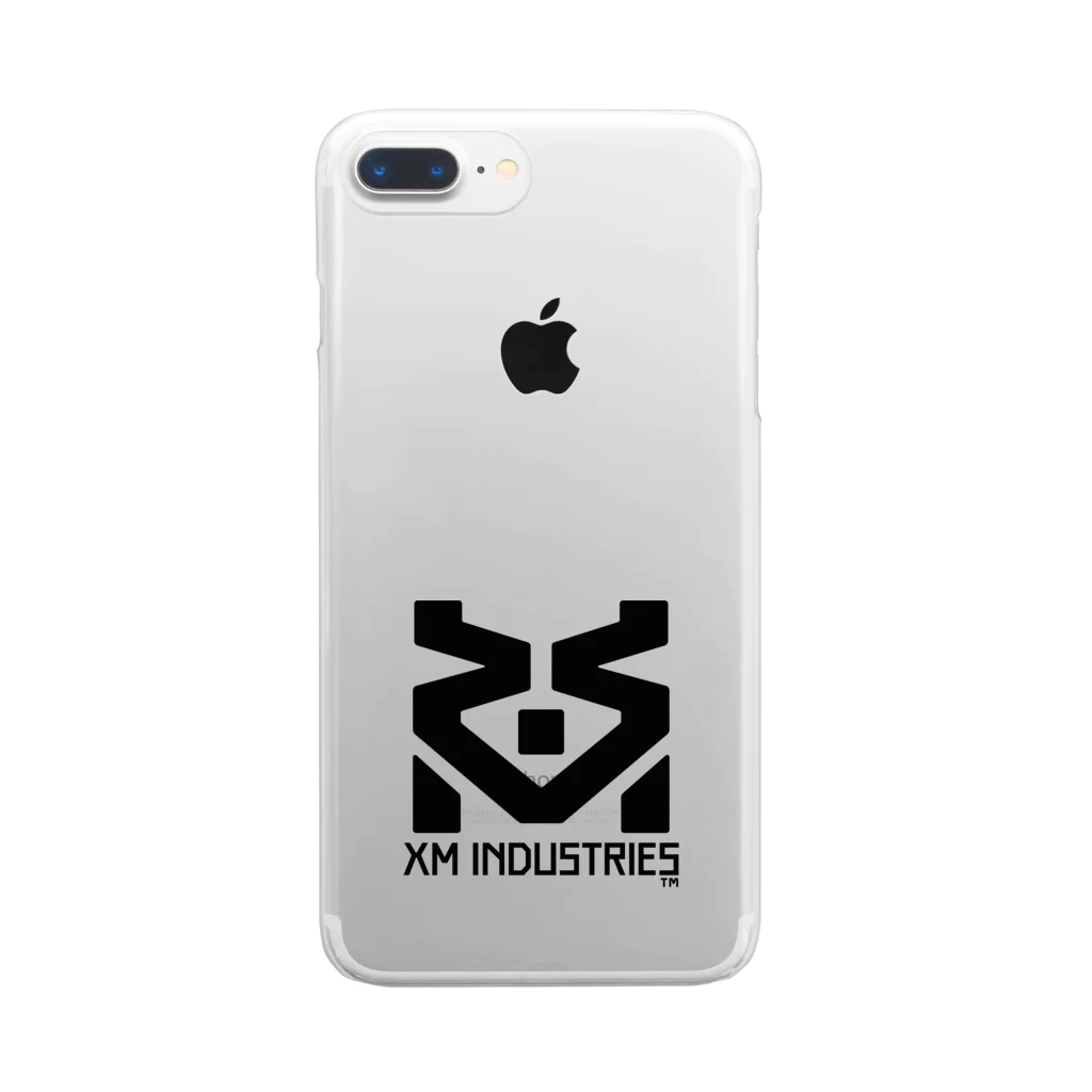 ◤◢◤XM工業◢◤◢のＸＭ工業ロゴ_B Clear Smartphone Case