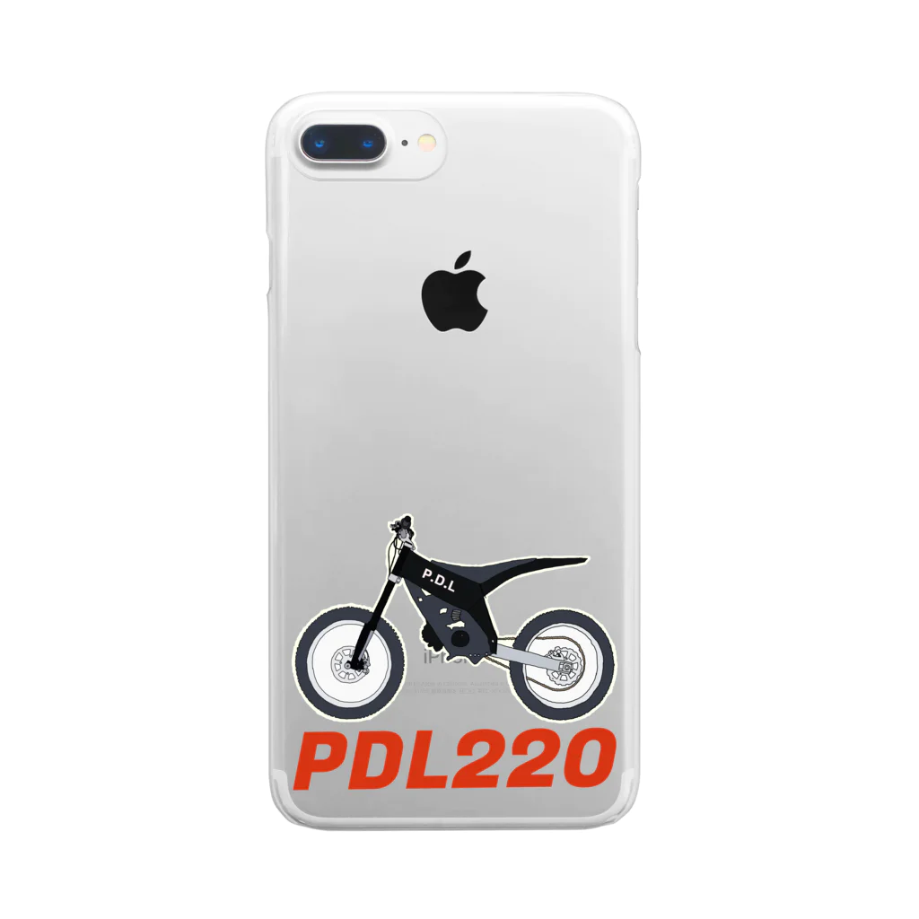 PEDALNIAのPDL220 クリアスマホケース