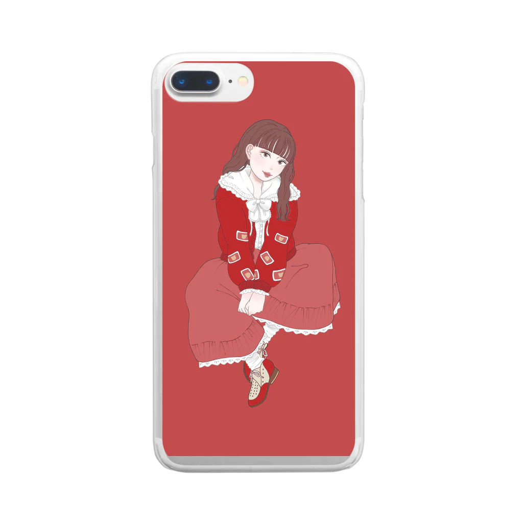  kou no closet のPHG Clear Smartphone Case