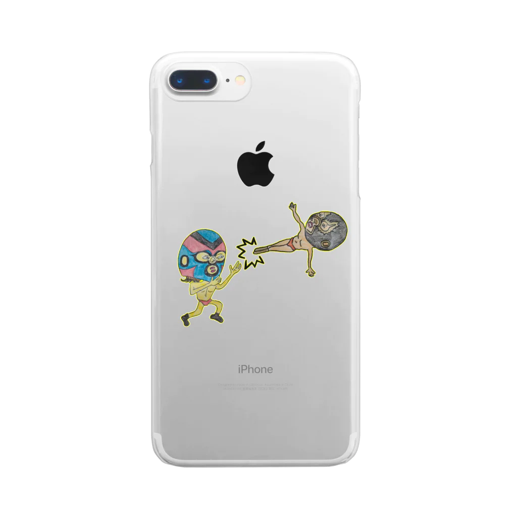 miiinaのMASKの人達　3 Clear Smartphone Case