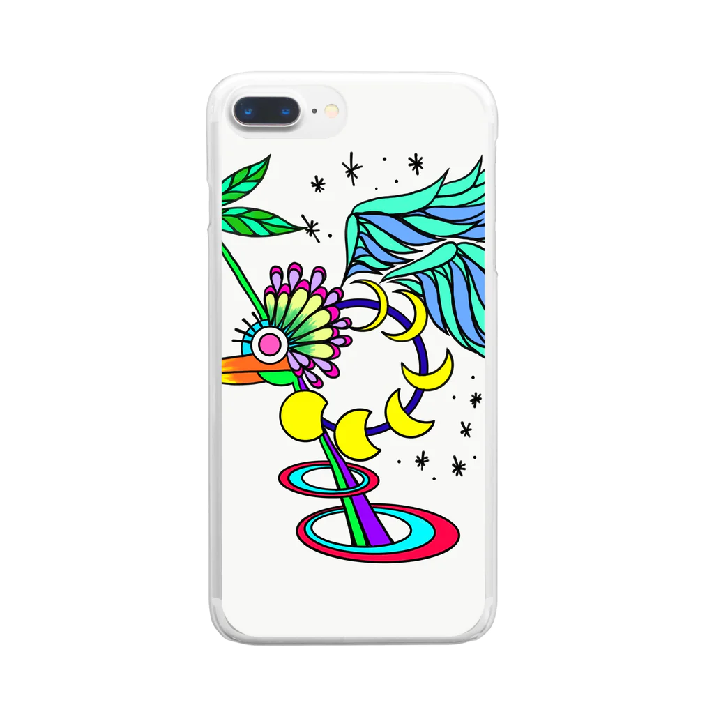 stargazerのStargazer Chill bird Clear Smartphone Case