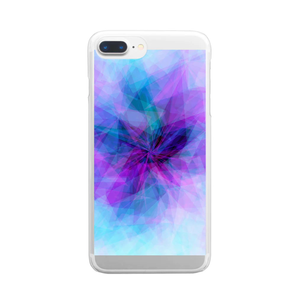 -  ペ ト  -の💜心臓💜 Clear Smartphone Case