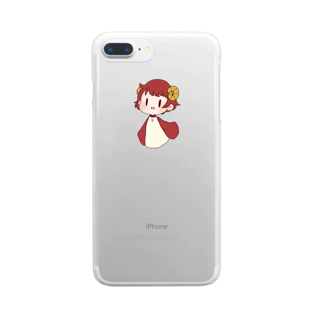 ばしこのじぇるくちゃん🐏 文字なしver. Clear Smartphone Case