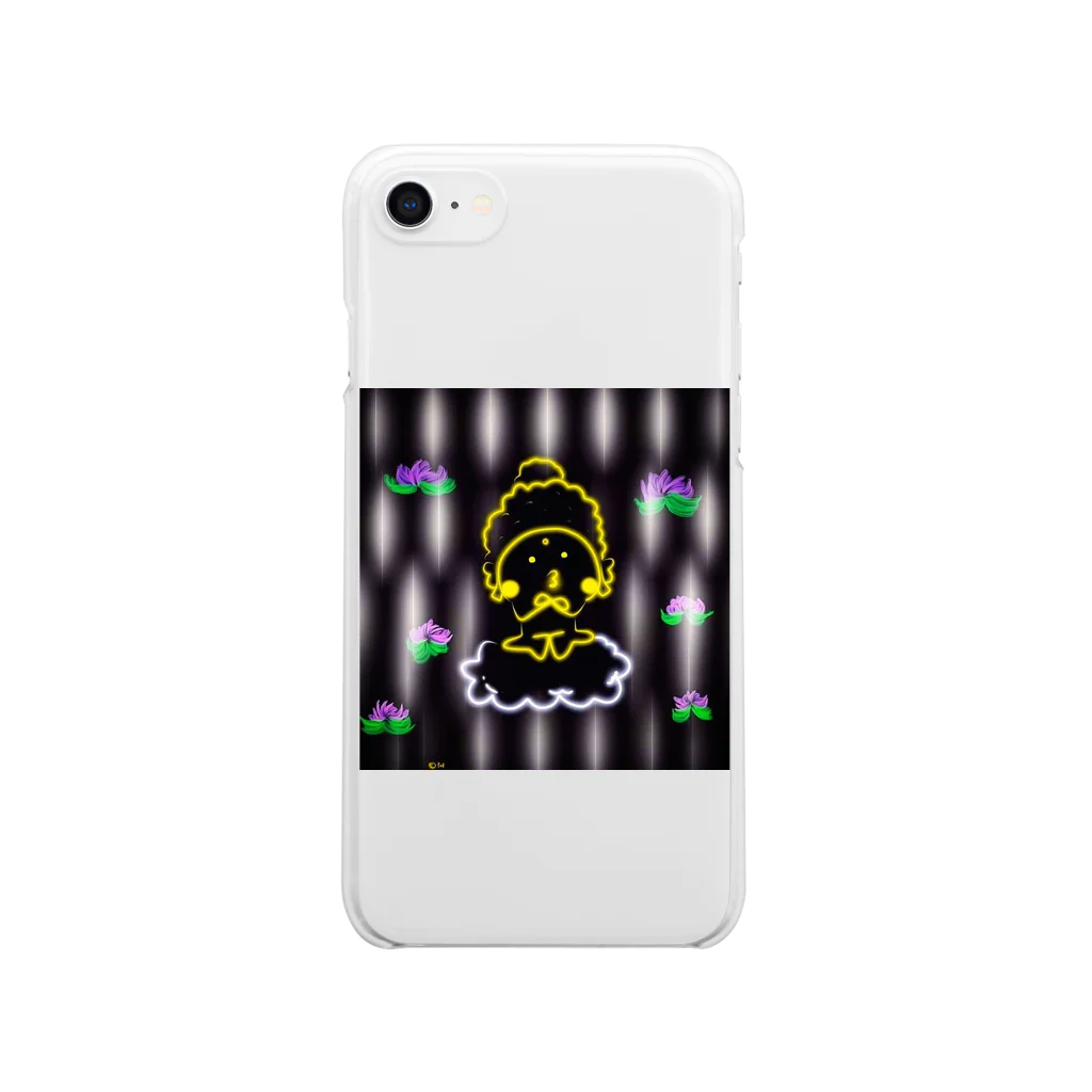 301art worksのブダちょっペ Clear Smartphone Case