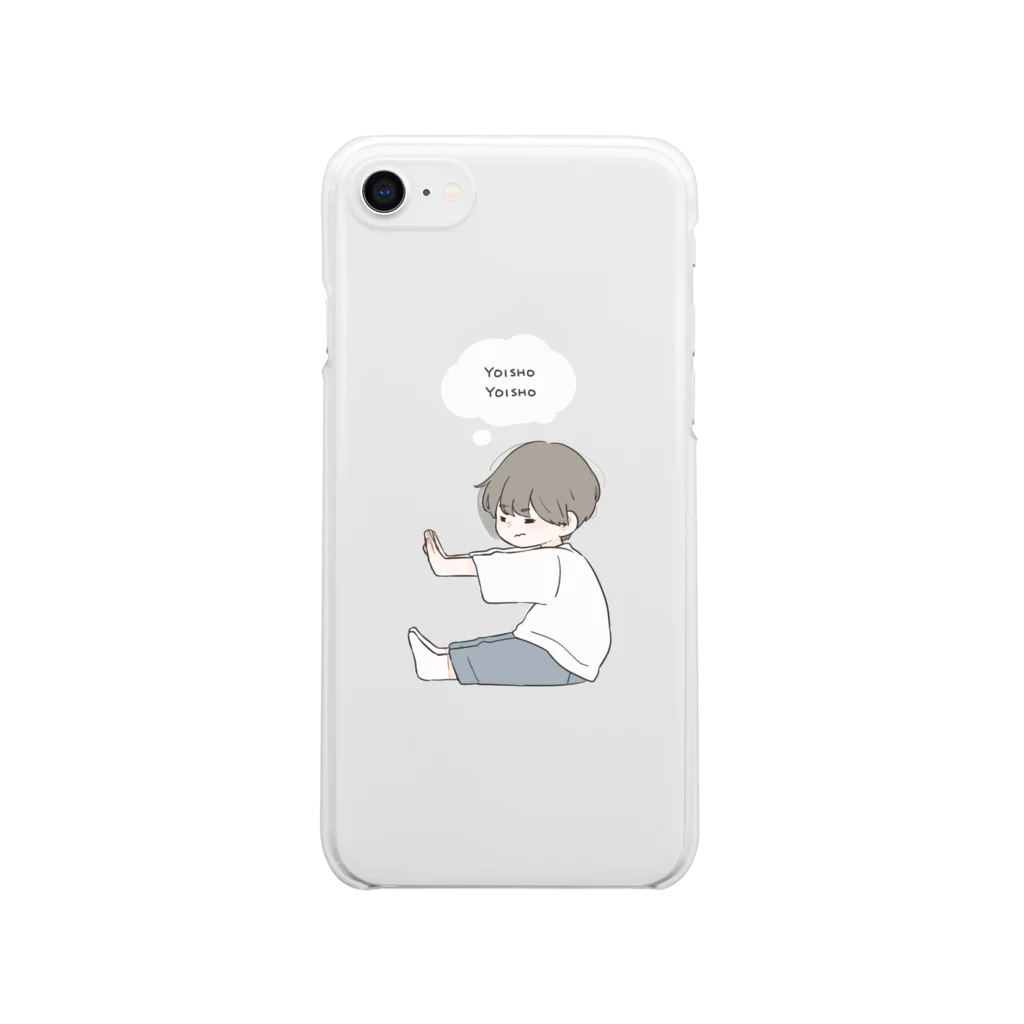 百瀬たろうのよいしょ Clear Smartphone Case